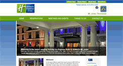 Desktop Screenshot of hiexpressmtjuliet.com